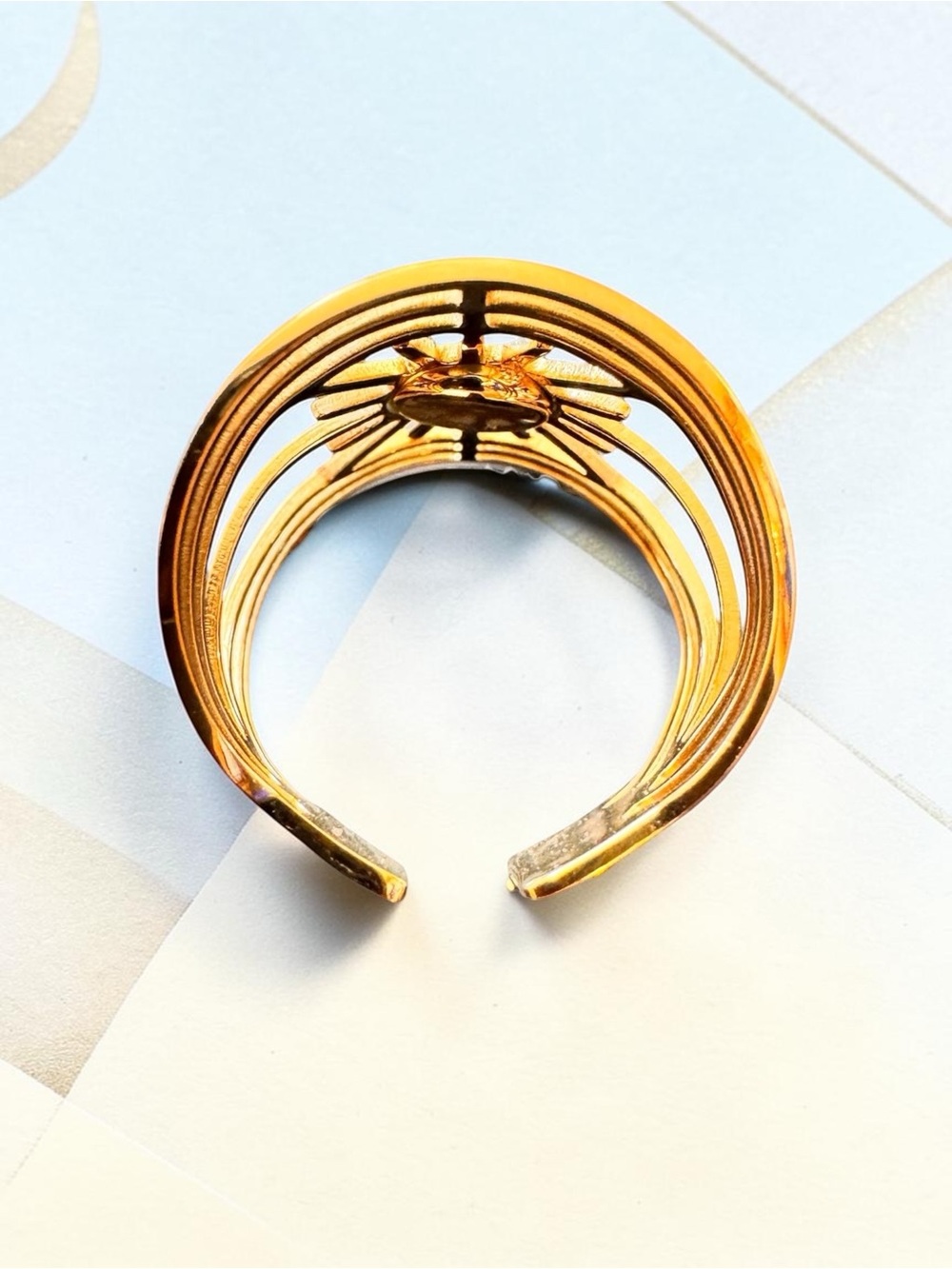 Evil Eye Openwork Statement Ring - Picture 8 of 8